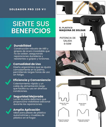 Kit de Reparacion de Soldadura Weld Pro 220V